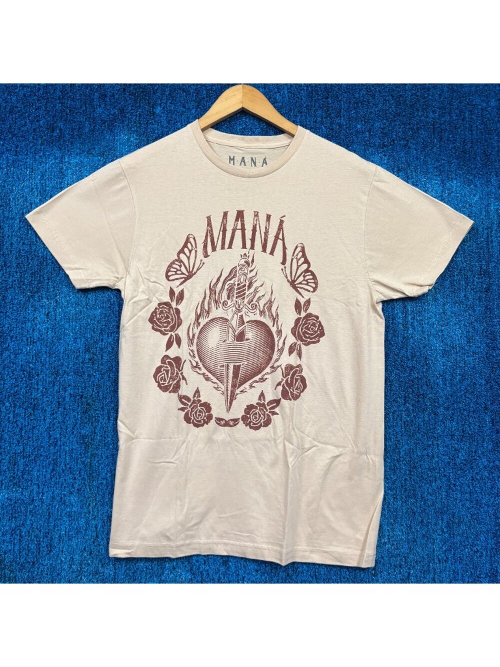 Mana “Vivir Sin Aire” Graphic Tour T-Shirt Size Medium